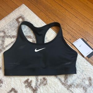 NWT Nike Women's Black Racerback Sports Bra